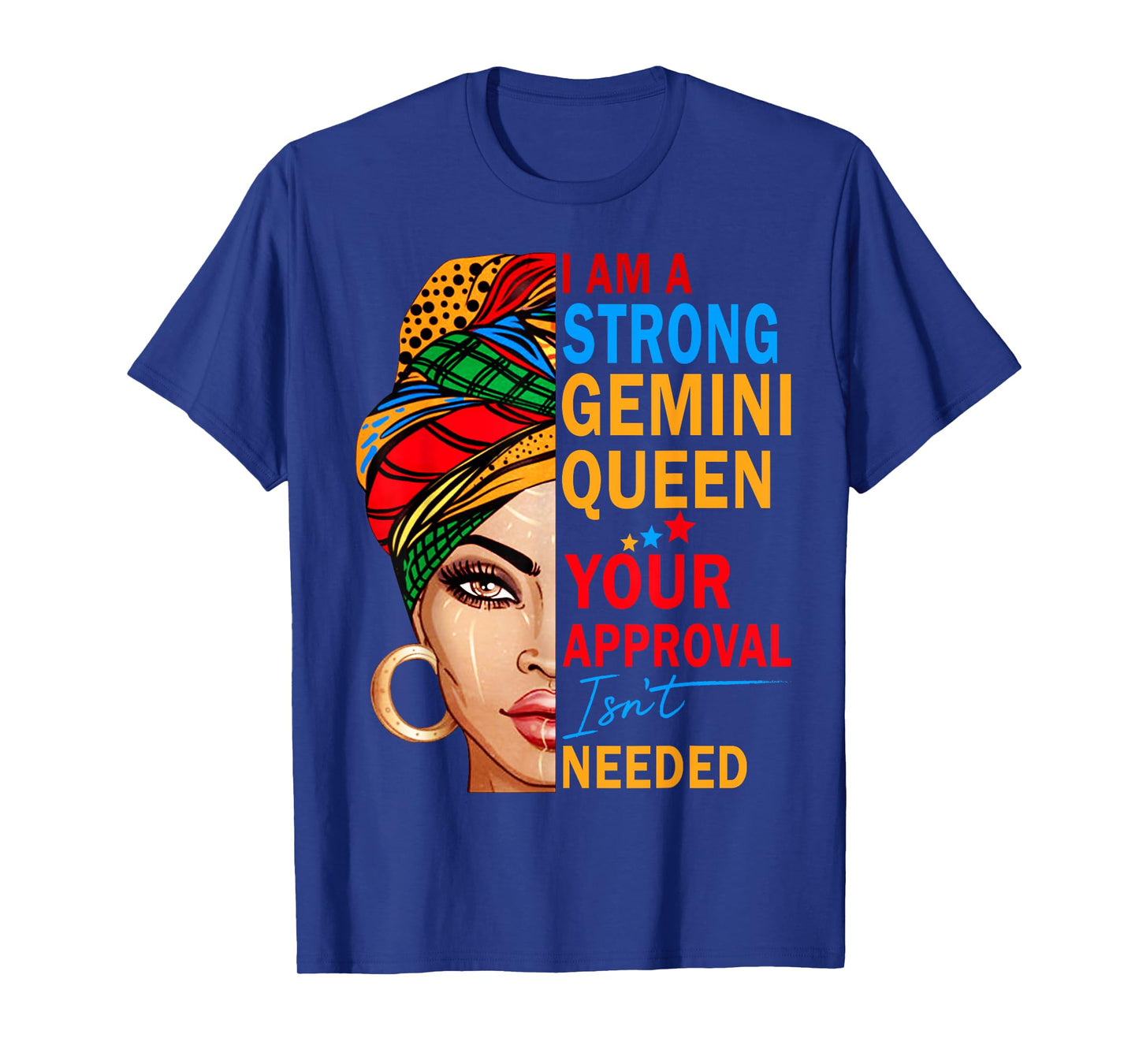 Gemini Zodiac Birthday May June Women Horoscope Queen T-Shirt