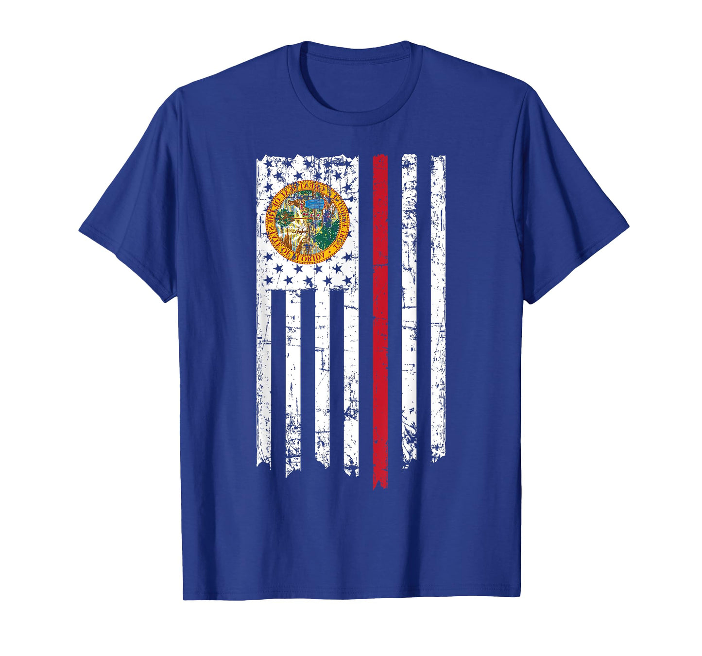 Florida American Flag T-Shirt T-Shirt