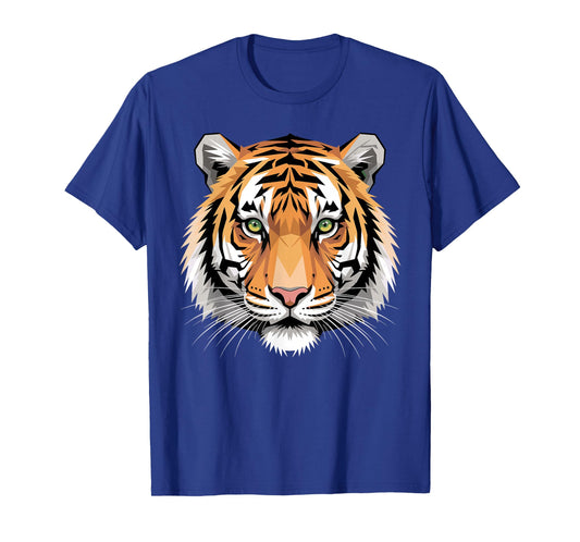Cool Tiger Costume for Men Women Kids Pattern Tiger Lover T-Shirt