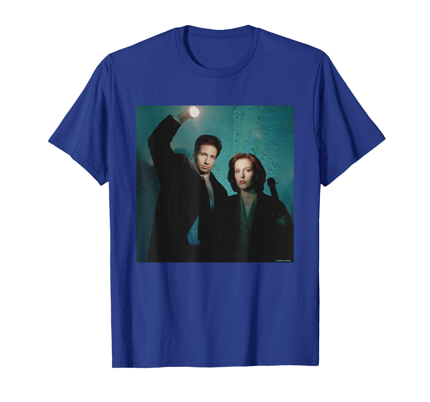 The X-Files David Duchovny Gillian Anderson Michael Grecco T-Shirt