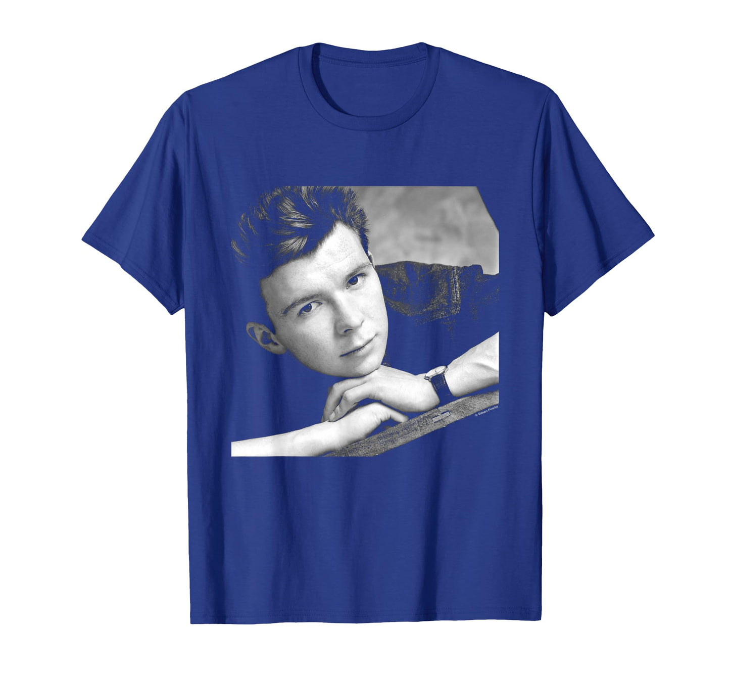 Rick Astley Never Gonna Give You Up Pop Star by Simon Fowler T-Shirt