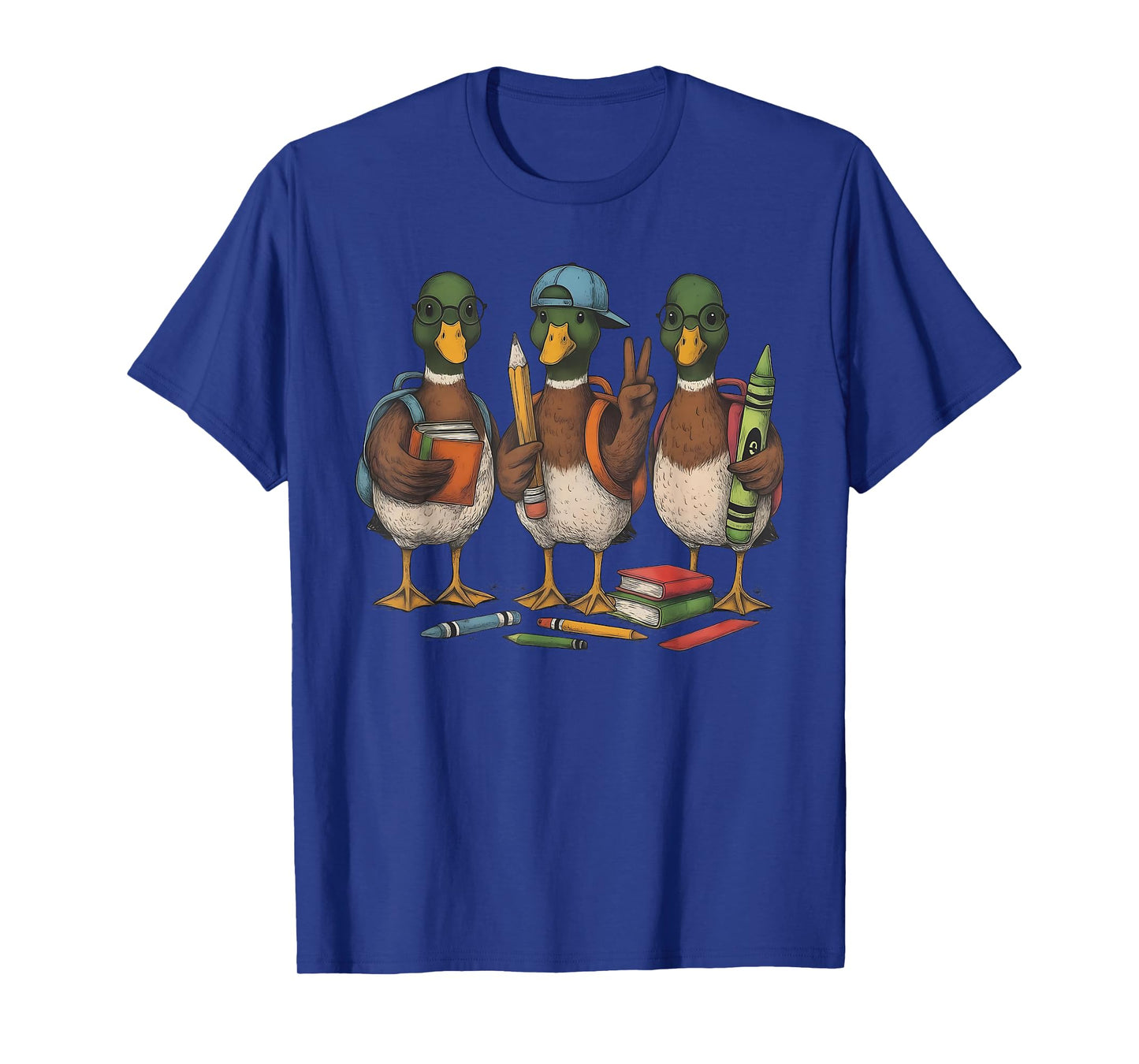 Back for Hunting Season Mallard Duck Hunting Kids Teacher T-Shirt
