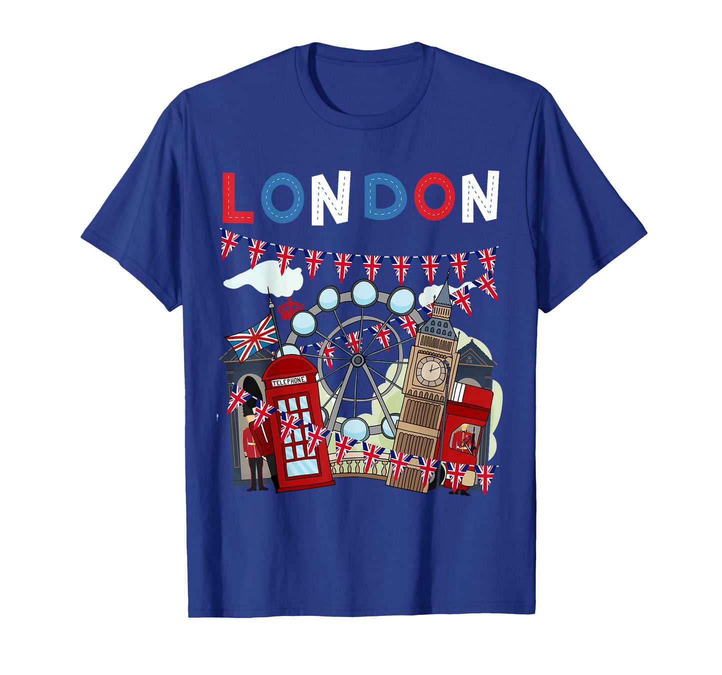 London Souvenirs Idea For Kids & British Memorabilia London T-Shirt