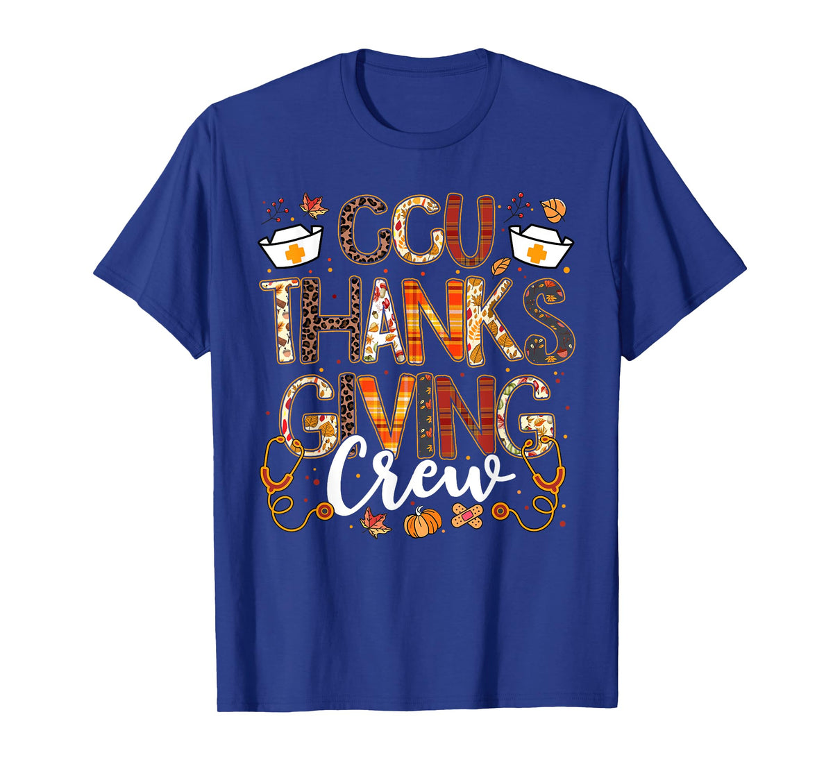 CCU Thanksgiving Nurse Crew Thanksgiving Nursing Girl Women T-Shirt