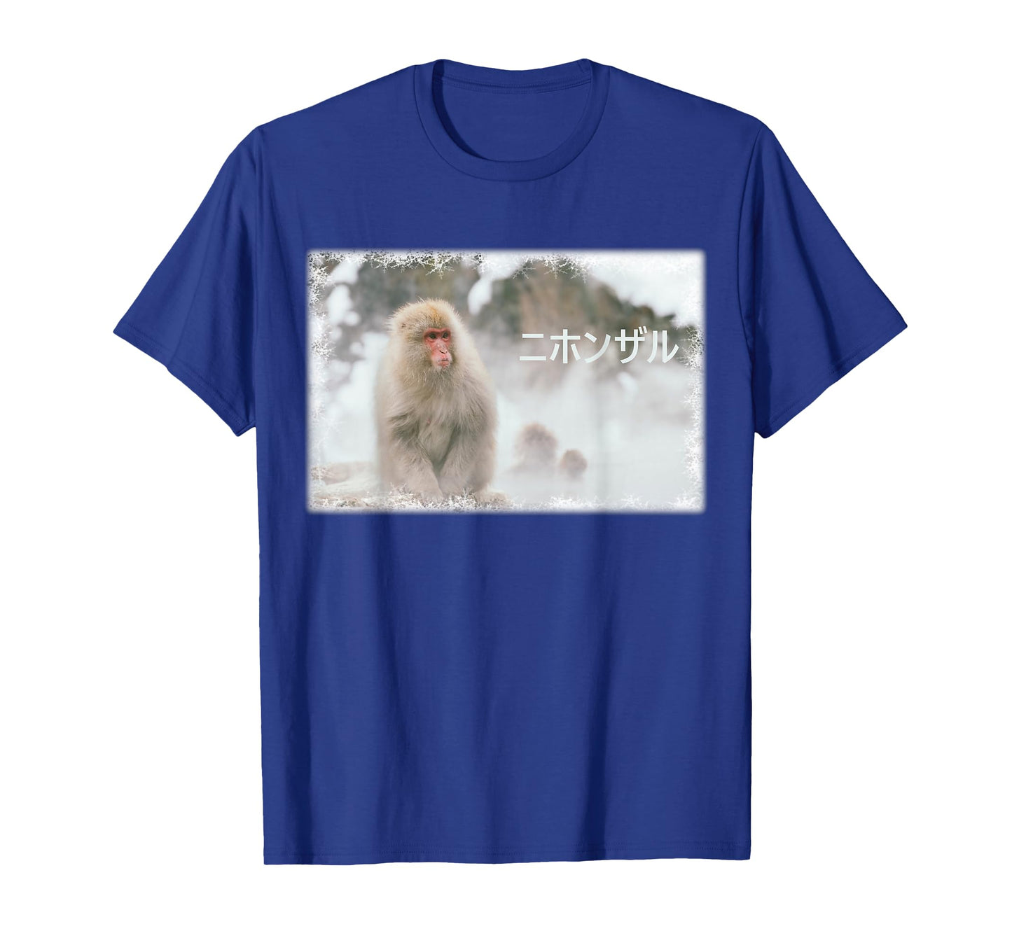 Japanese Macaque Monkey in the Snow Photo T-Shirt