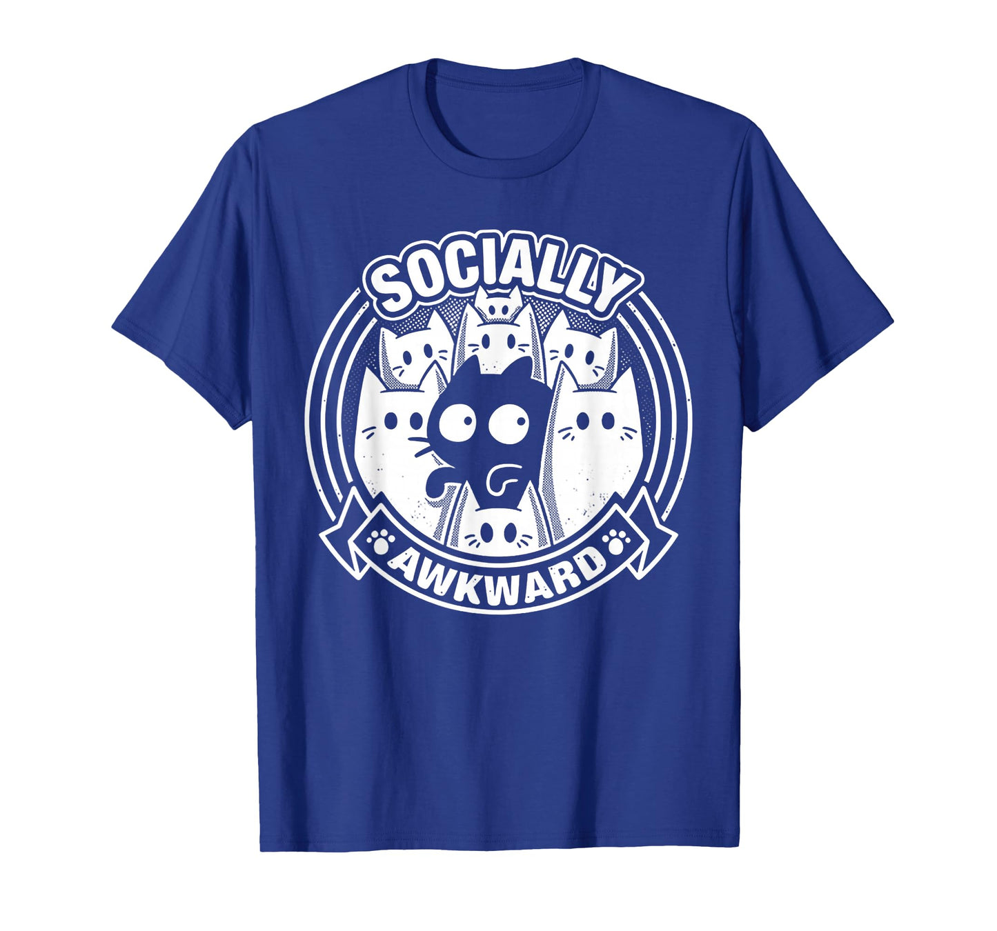 Socially Awkward Cat T-Shirt