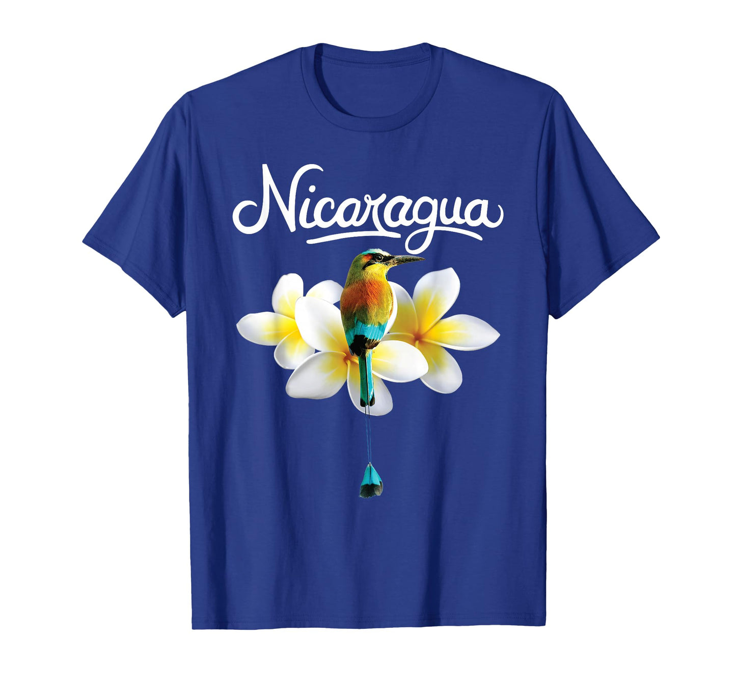 Nicaragua Guardabarranco Sacuanjoche Torogoz 505 Nicoya Flor T-Shirt