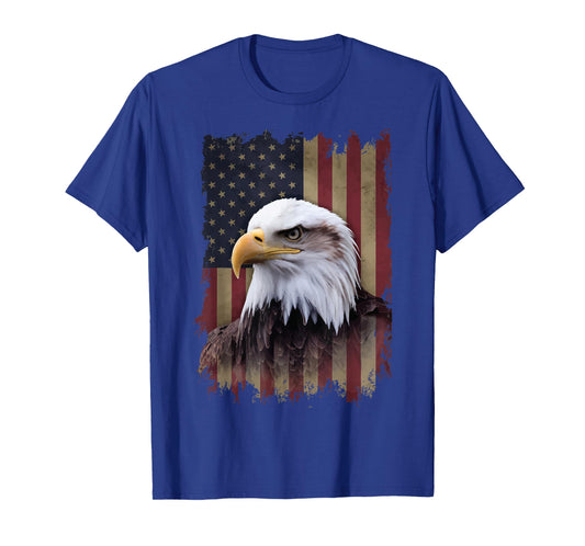 Eagle USA Flag 4th Of July America T-Shirt
