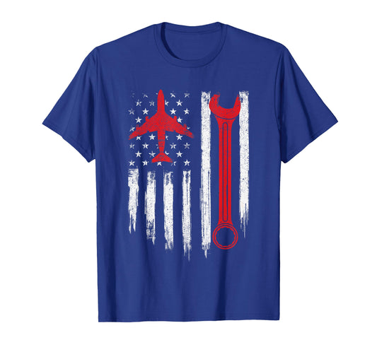 Airplane Mechanic Tools - Aviation Technician Plane Lover T-Shirt