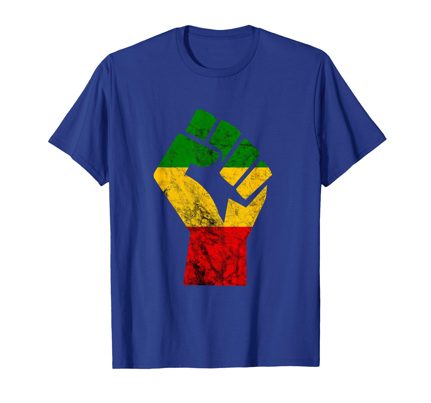 Reggae Fist Rastafarian Rasta Reggae Roots Jamaica T-Shirt