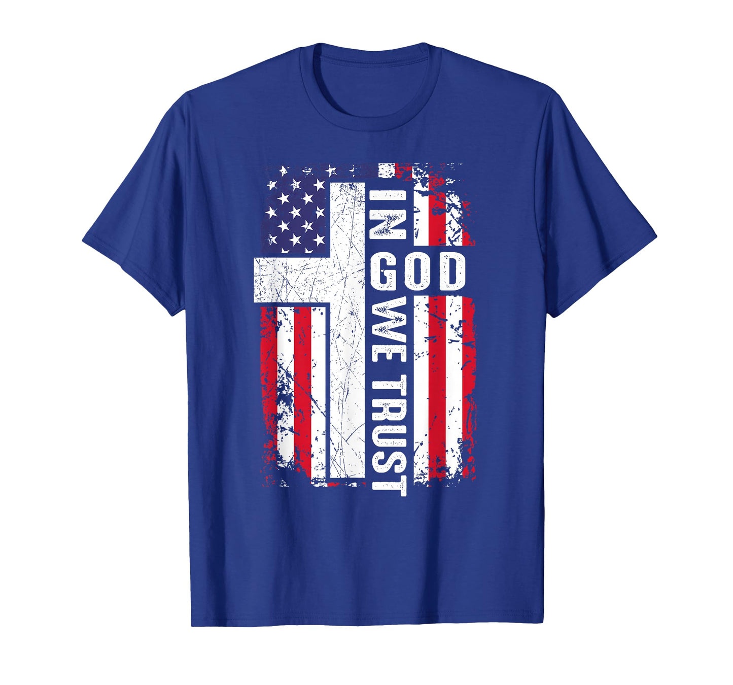 in God We Trust Jesus Lord Patriotic Christian Faith Keep T-Shirt