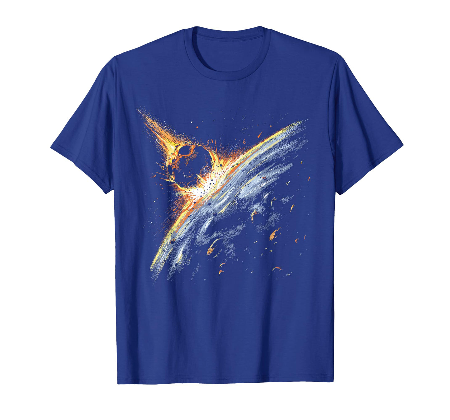 Asteroid Meteorite Impact Earth Space Comet Meteors Sci-Fi T-Shirt