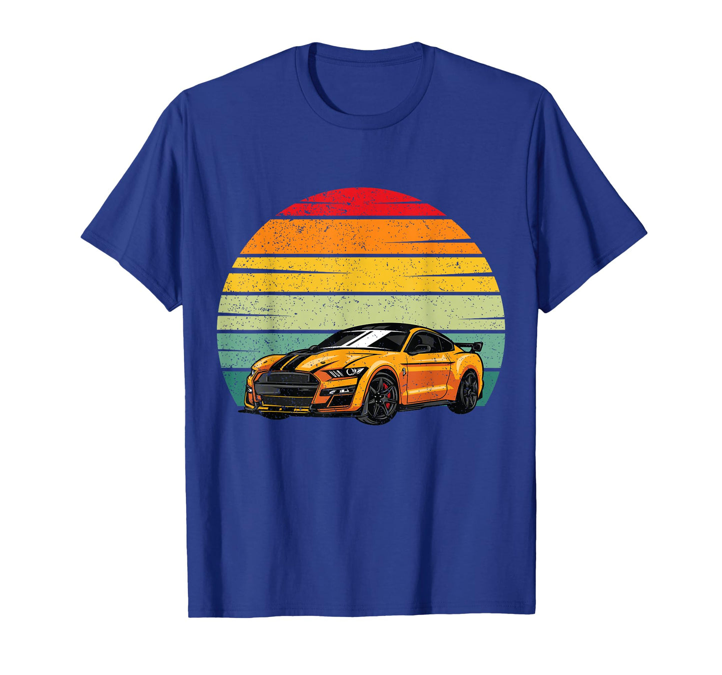 Classic Sport Car Golden Car Lover Gift Mechanic Driver Race T-Shirt