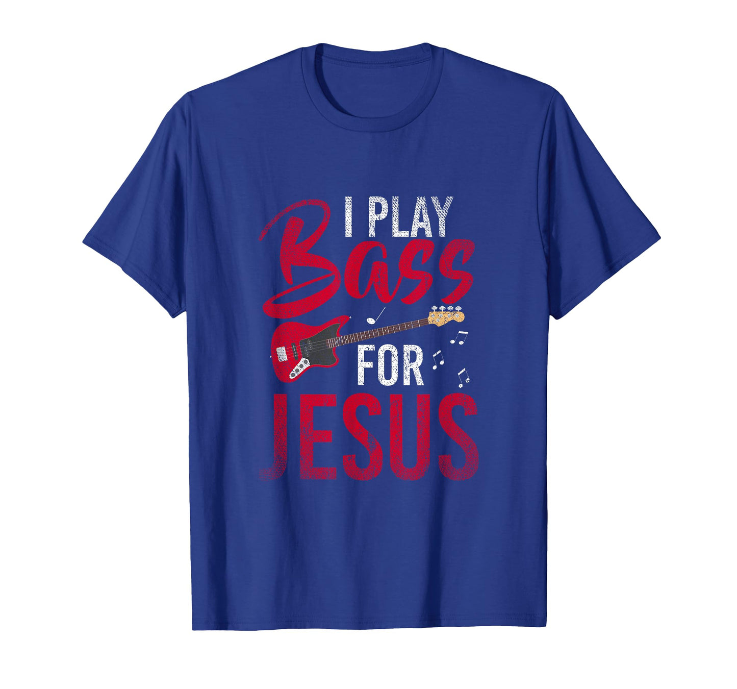 Christian Bassist Bass Player Jesus Bass Guitar T-Shirt