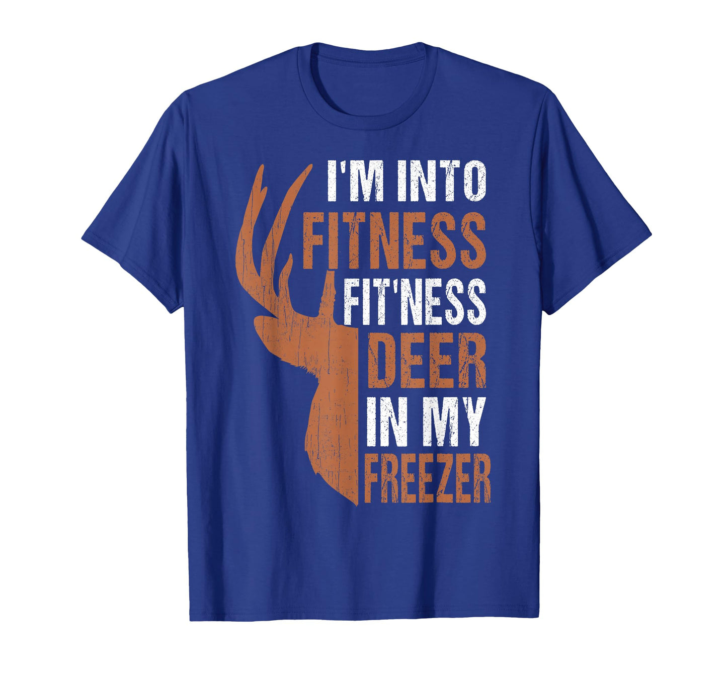 Funny Deer Hunting Dad Fitness Deer Freezer Gag Hunter Gift T-Shirt