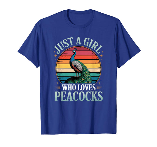Girls Peacock T-Shirt