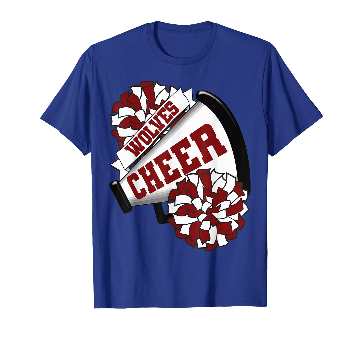Wolves Cheer Back To School Cheerleading Spirit M T-Shirt