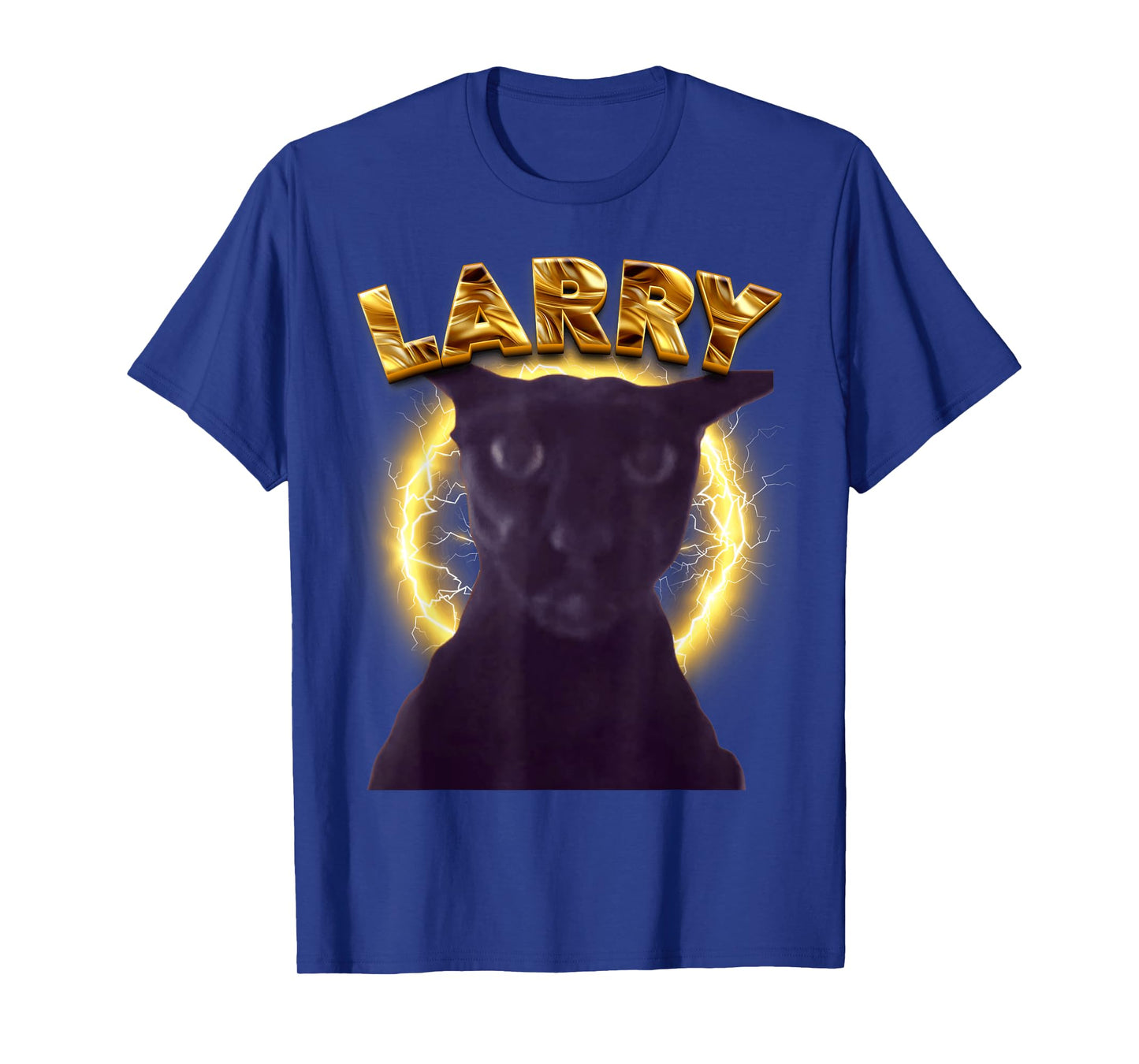 Evil Larry Meme Larry Cat Meme Cursed Memes Brainrot Memes T-Shirt