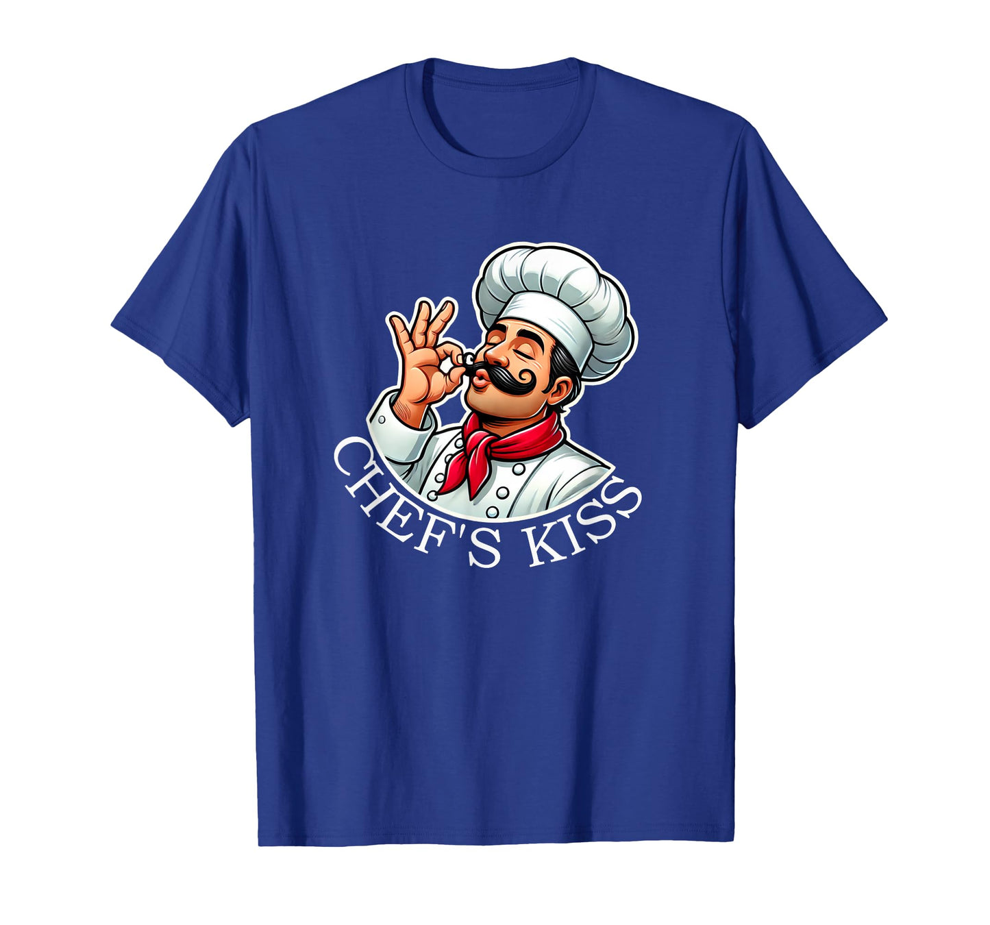 Chef's Kiss Cook Meme Delicious Perfect Retro Vintage Adults T-Shirt