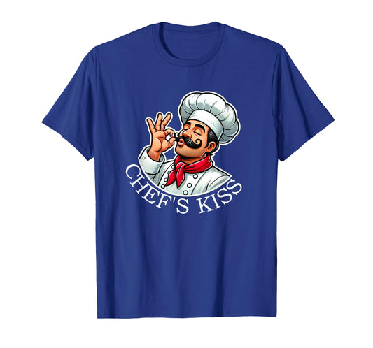 Chef's Kiss Cook Meme Delicious Perfect Retro Vintage Adults T-Shirt
