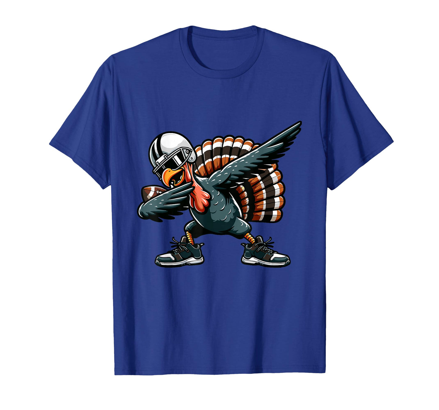 Dabbing Turkey Bowl Football Kids Men Boys Thanksgiving T-Shirt
