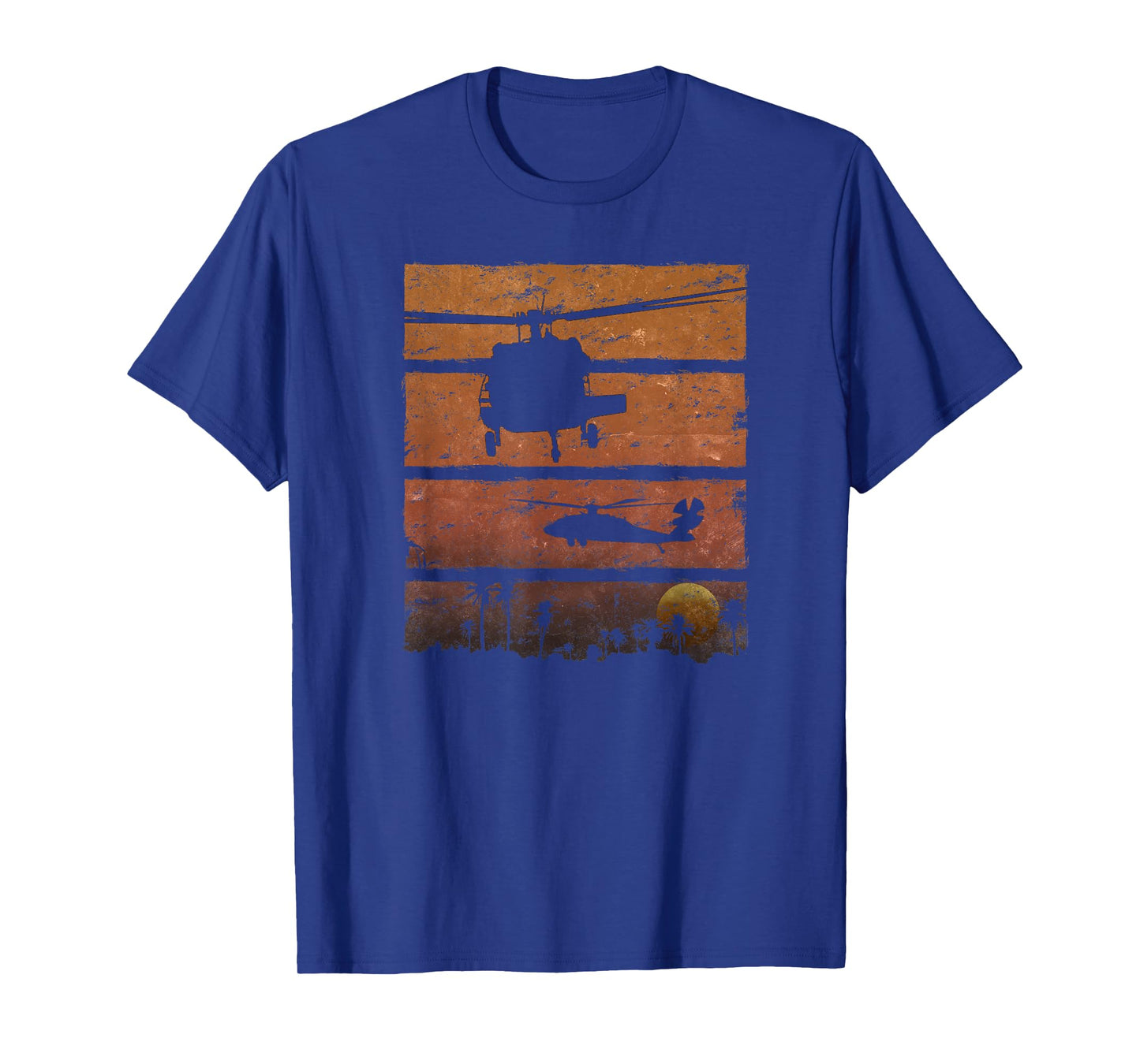 "Sunset Dustoff" UH-60 Blackhawk Medevac Helicopter T-shirt T-Shirt