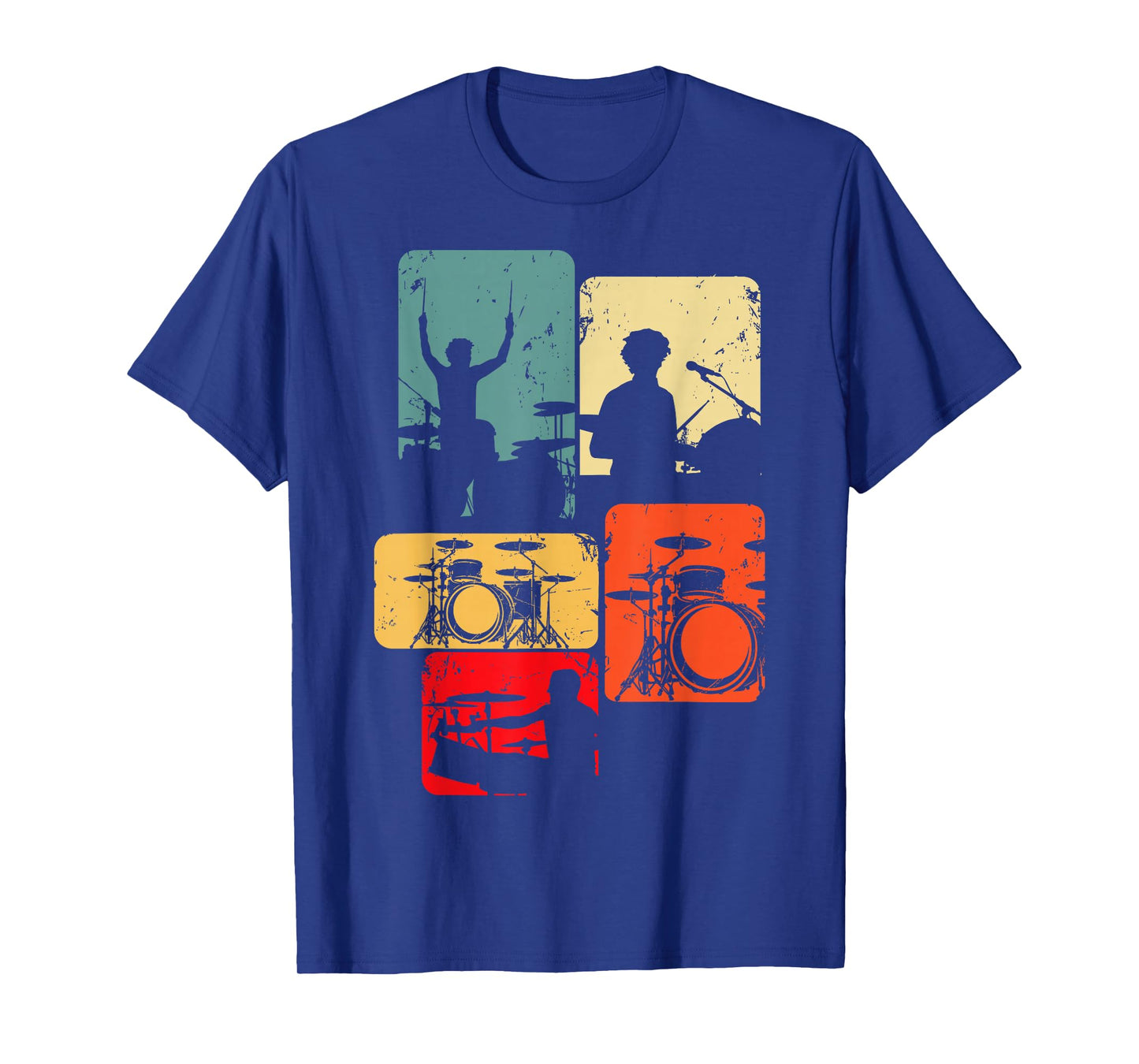 Drummer Drum Sticks Kids Boys Men T-Shirt