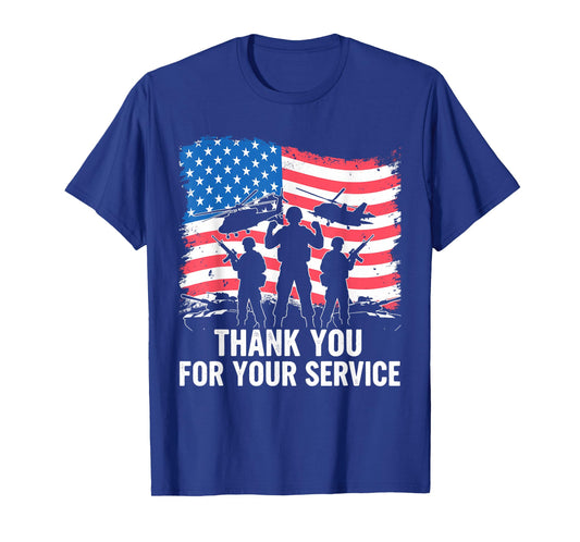 Honoring Army Veterans American Flag Patriotic Men T-Shirt