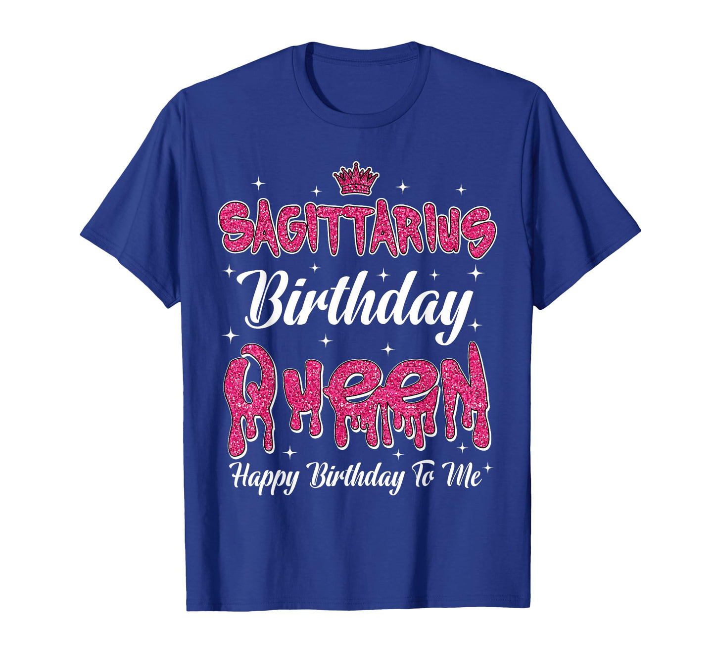 Sagittarius Birthday Queen Happy Birthday Women Girl Zodiac T-Shirt