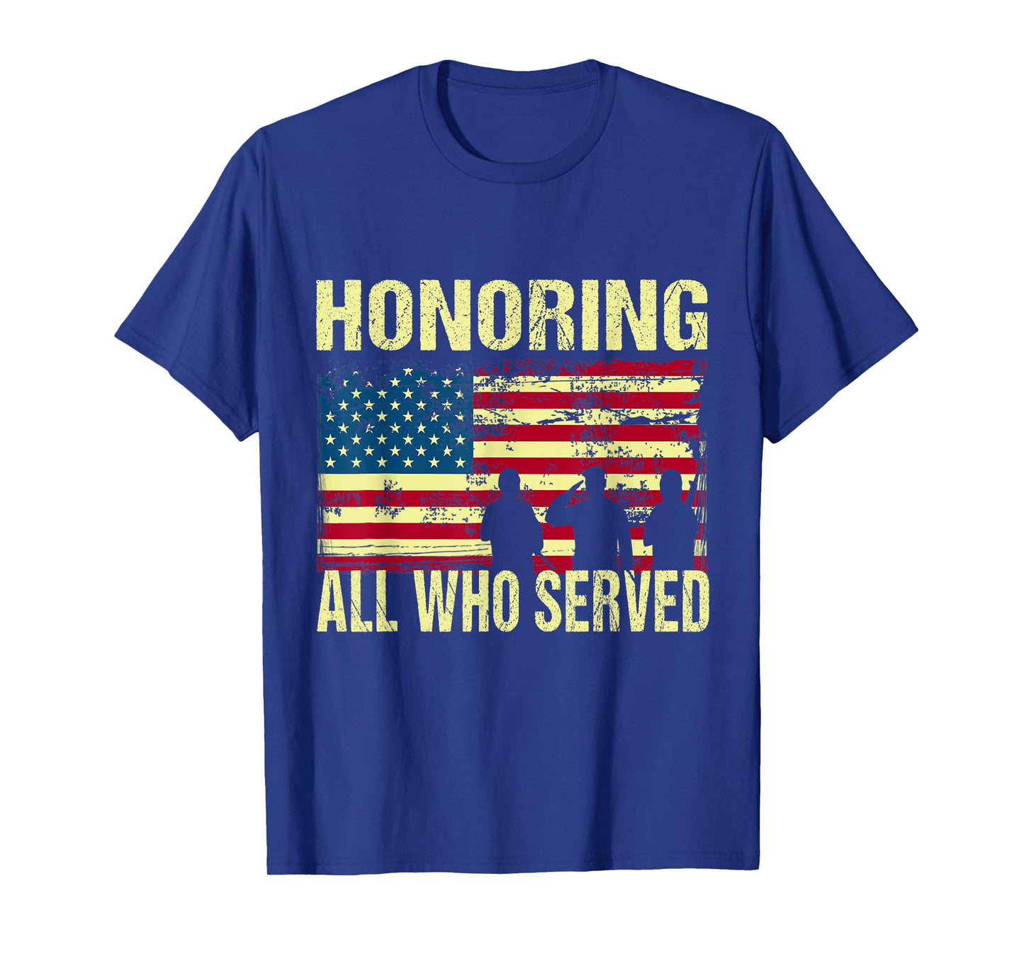 Honoring All Who Served Armed Forces Day Proud US Army T-Shirt