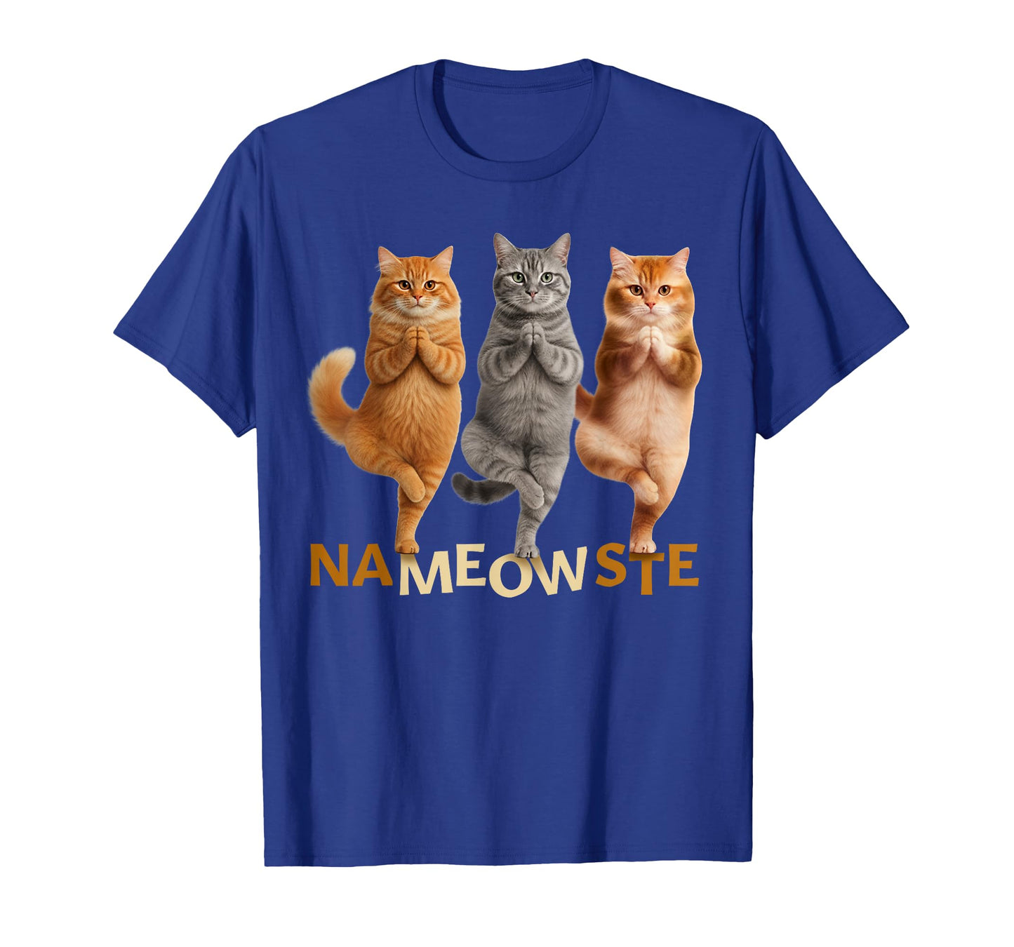 Nameowste Yoga Cat T-Shirt