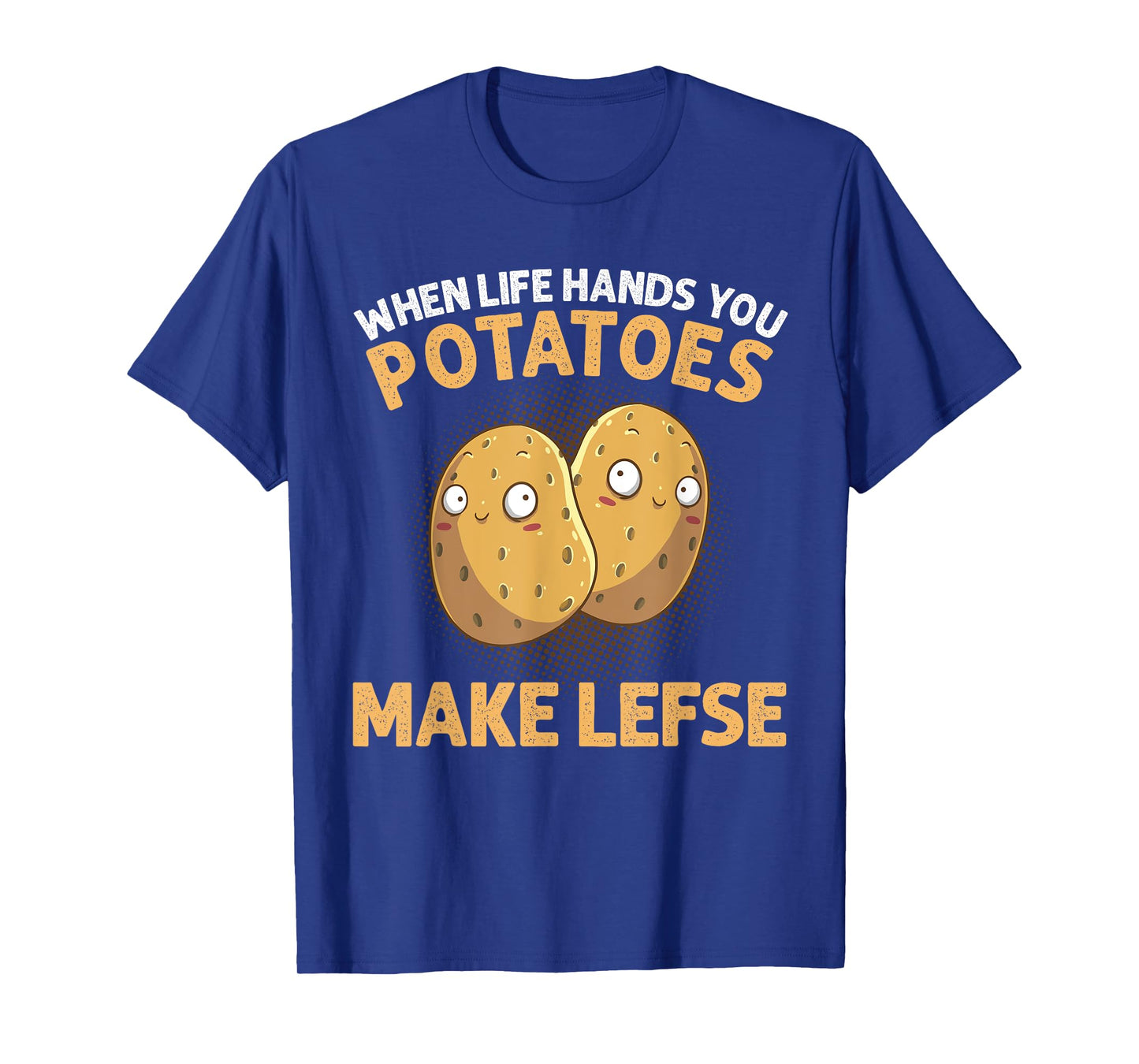 Cool Lefse For Men Women Potato Flatbread Baking Pastry Food T-Shirt