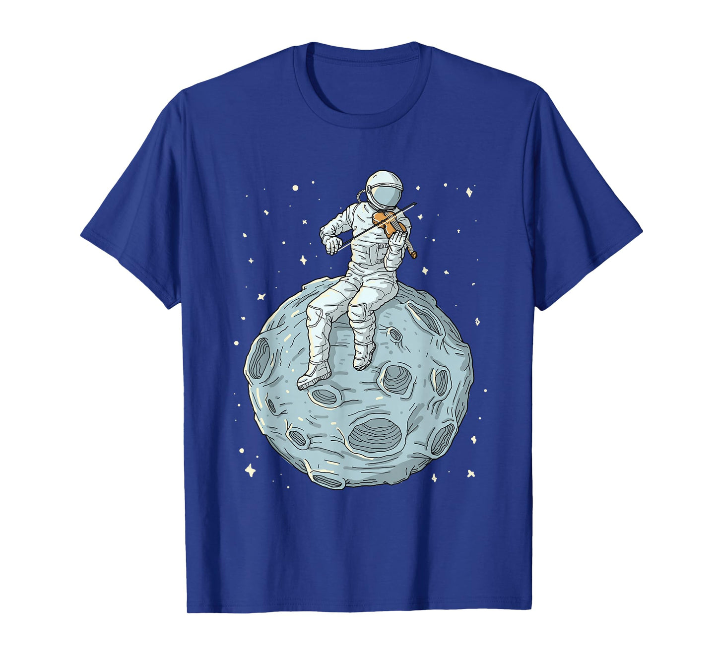 Astronaut Violin Player Violinist Viola Classical Music T-Shirt