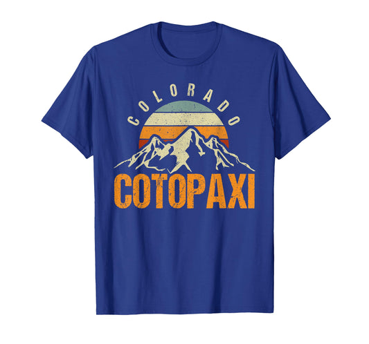 Colorado Cotopaxi Vintage Mountains Hiking Wildlife Colorado T-Shirt