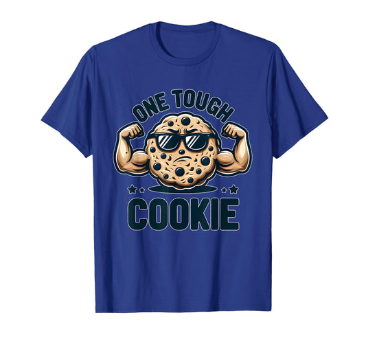 Baking Team One Tough Cookie Funny Chocolate Chip T-Shirt