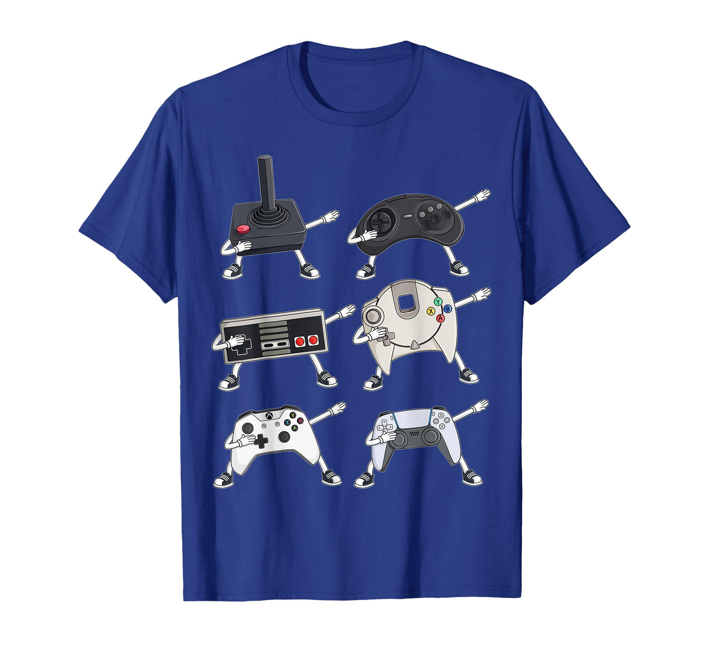 Dabbing Video Gamer Controllers Funny Boys Kids Gamer Dab T-Shirt