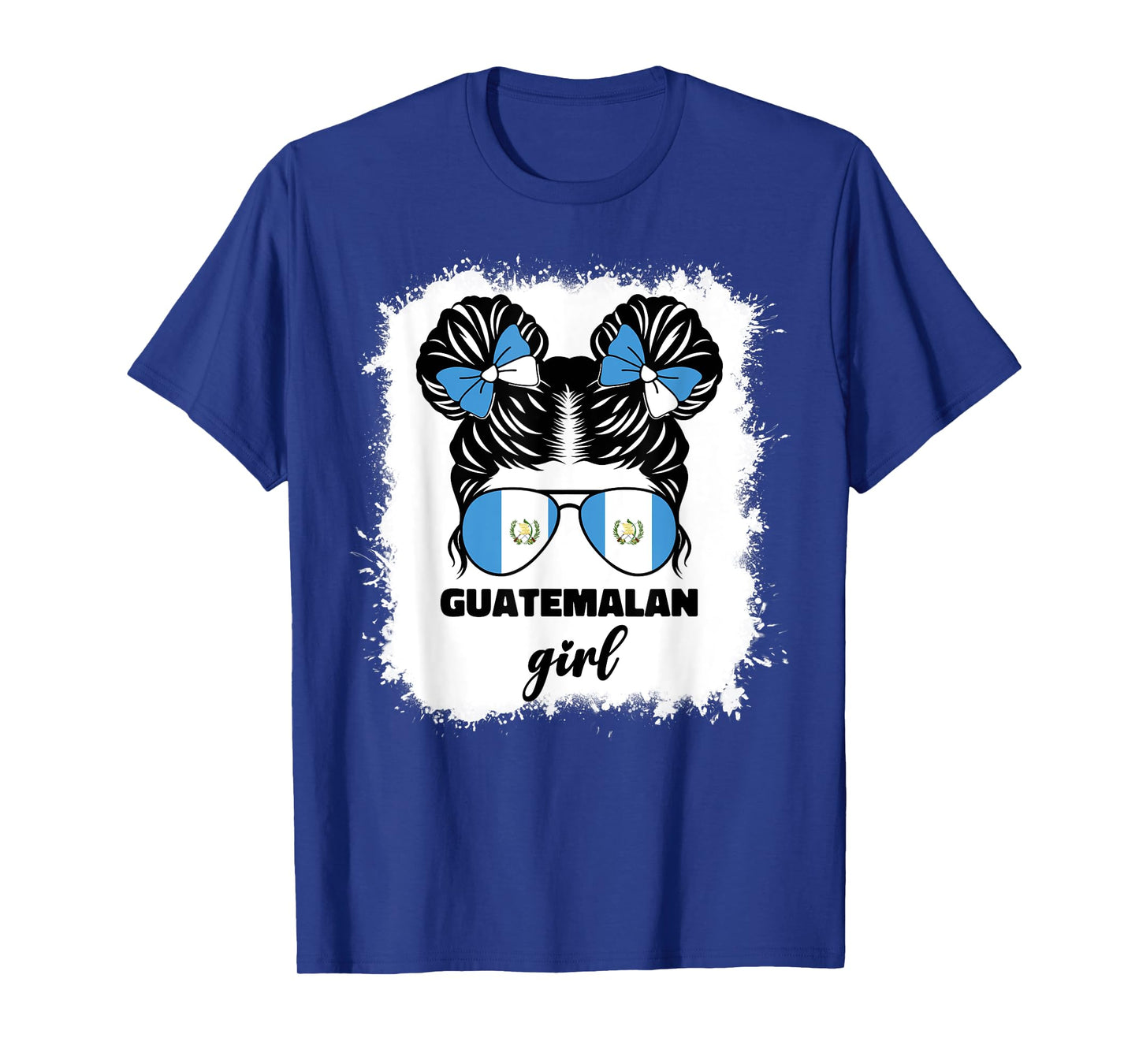 Guatemalan Girl For Baby Kids Girls Cute Kid Guatemala Flag T-Shirt