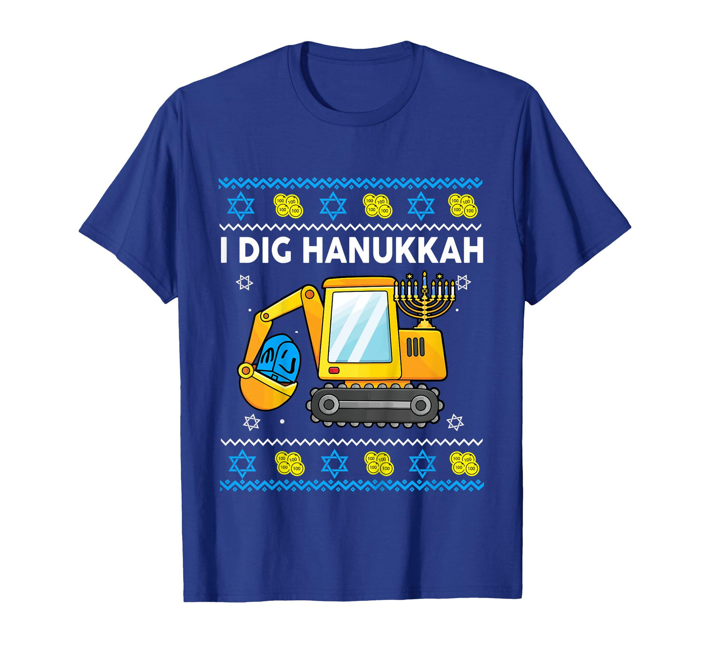Kids I Dig Hanukkah-Shirt Happy Chanukah Funny Jewish Boy Toddler T-Shirt