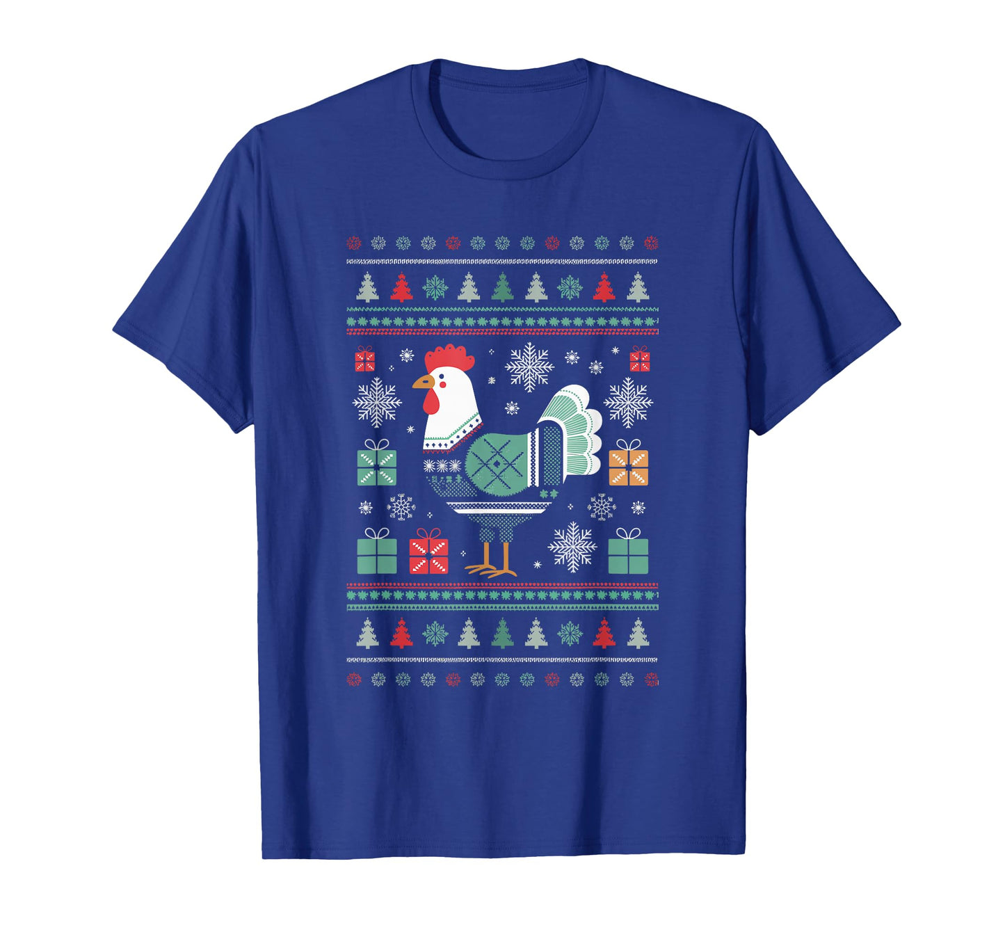 Chicken Ugly Christmas T-Shirt