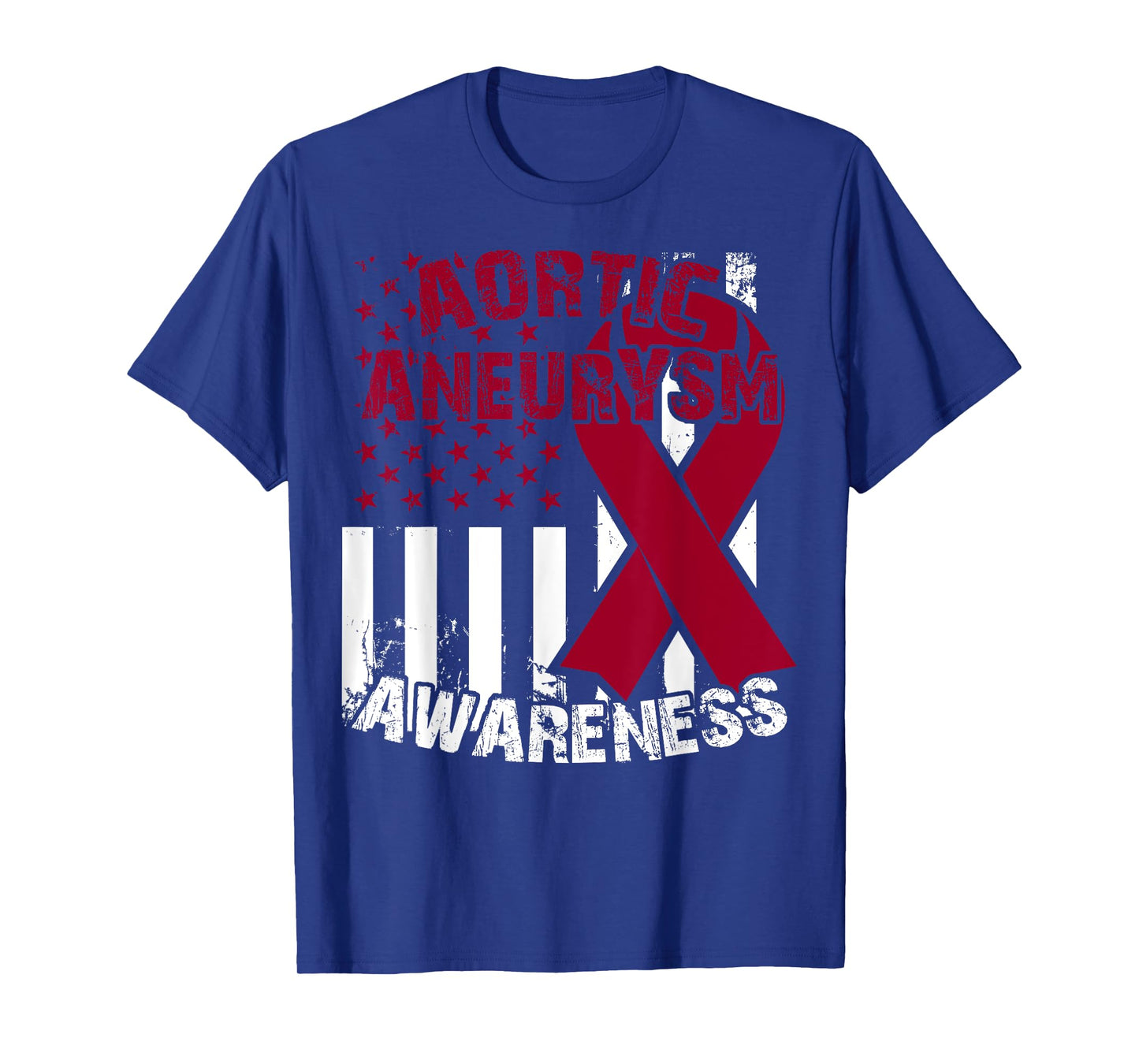Burgundy Awareness Ribbon - Aortic Aneurysm T Shirt T-Shirt