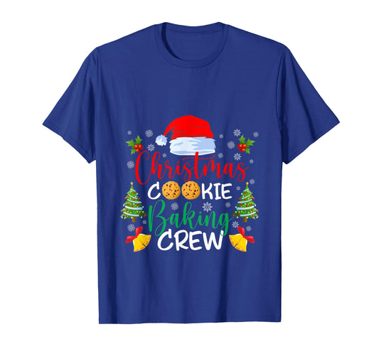 Christmas Cookie Baking Crew Funny christmas Holiday cookie T-Shirt