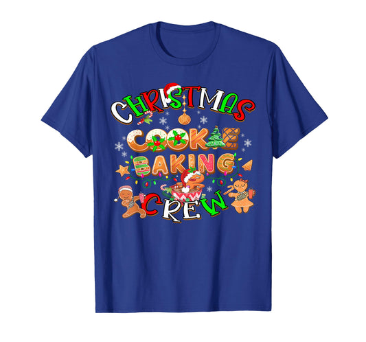 Bakers Christmas Cookie Crew Family Baking Team Holiday Cute T-Shirt