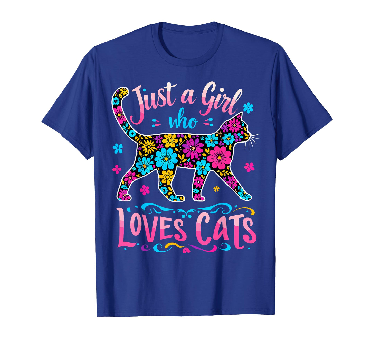 Cat Cute Just A Girl Who Loves Cats T-Shirt