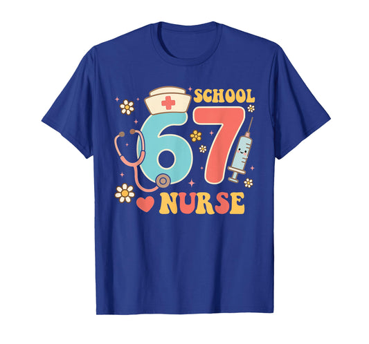 67 Nurse 67 Meme Women Nursing School Six Seven T-Shirt