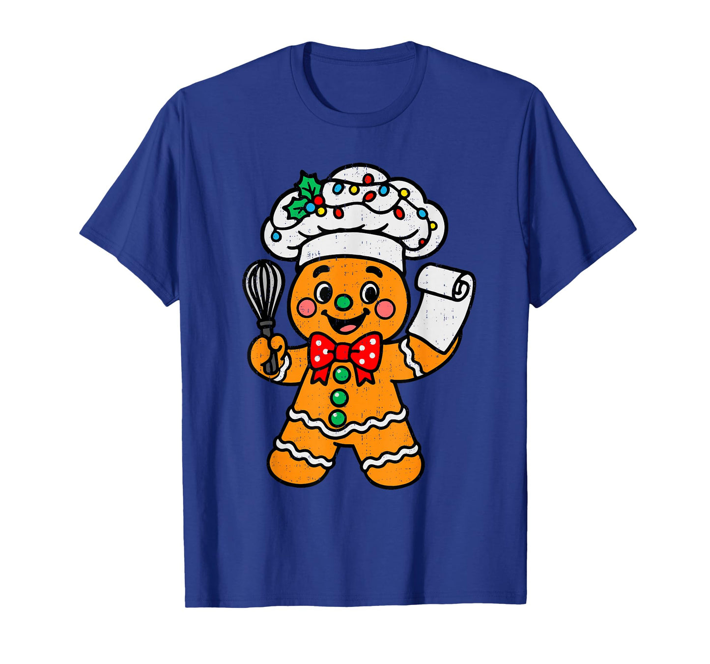 Cute Gingerbread Baker Christmas Chef Bake Cookies Xmas T-Shirt