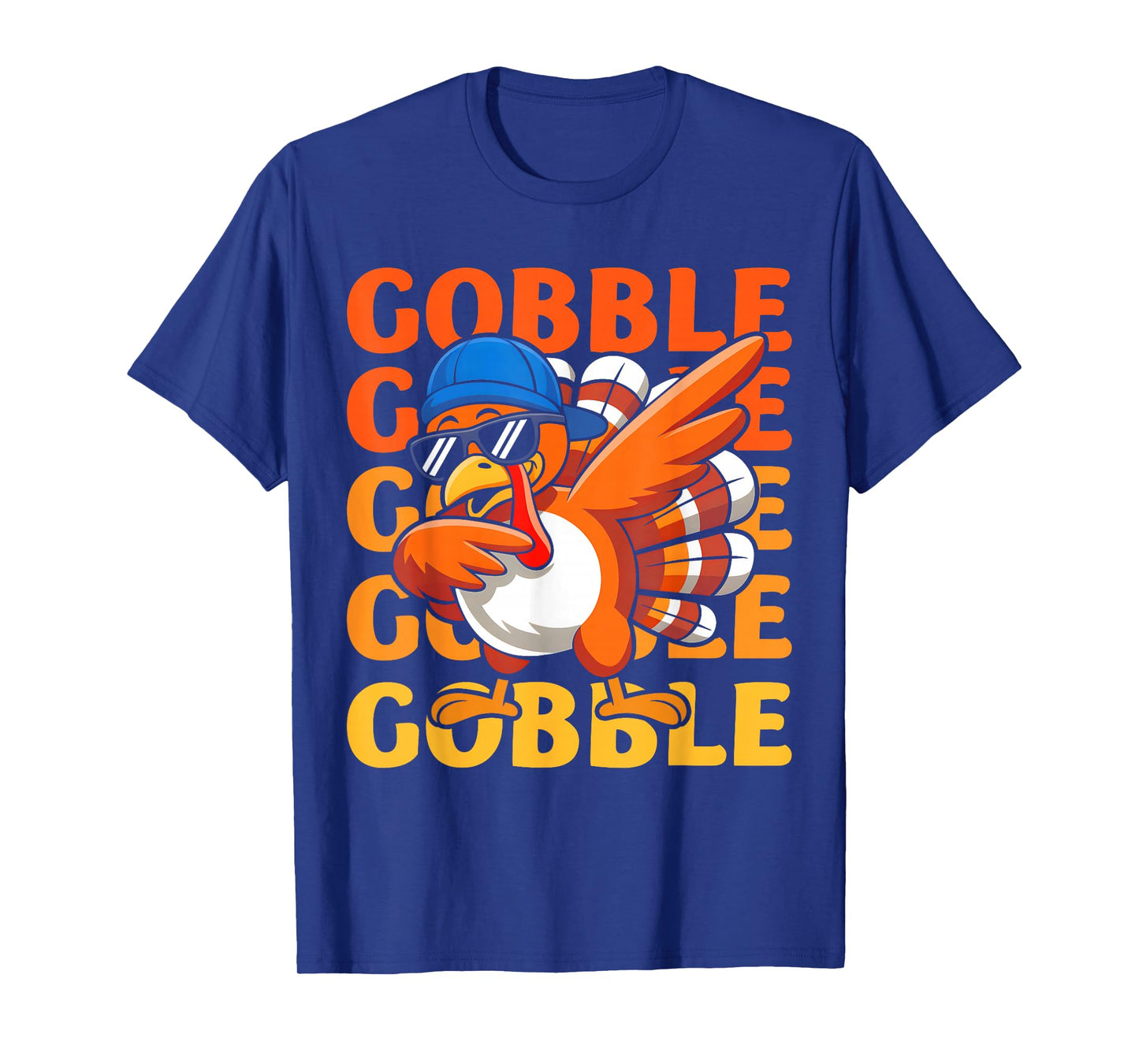 Turkey Thanksgiving Pilgrim Costume Boys Kids Toddler Youth T-Shirt