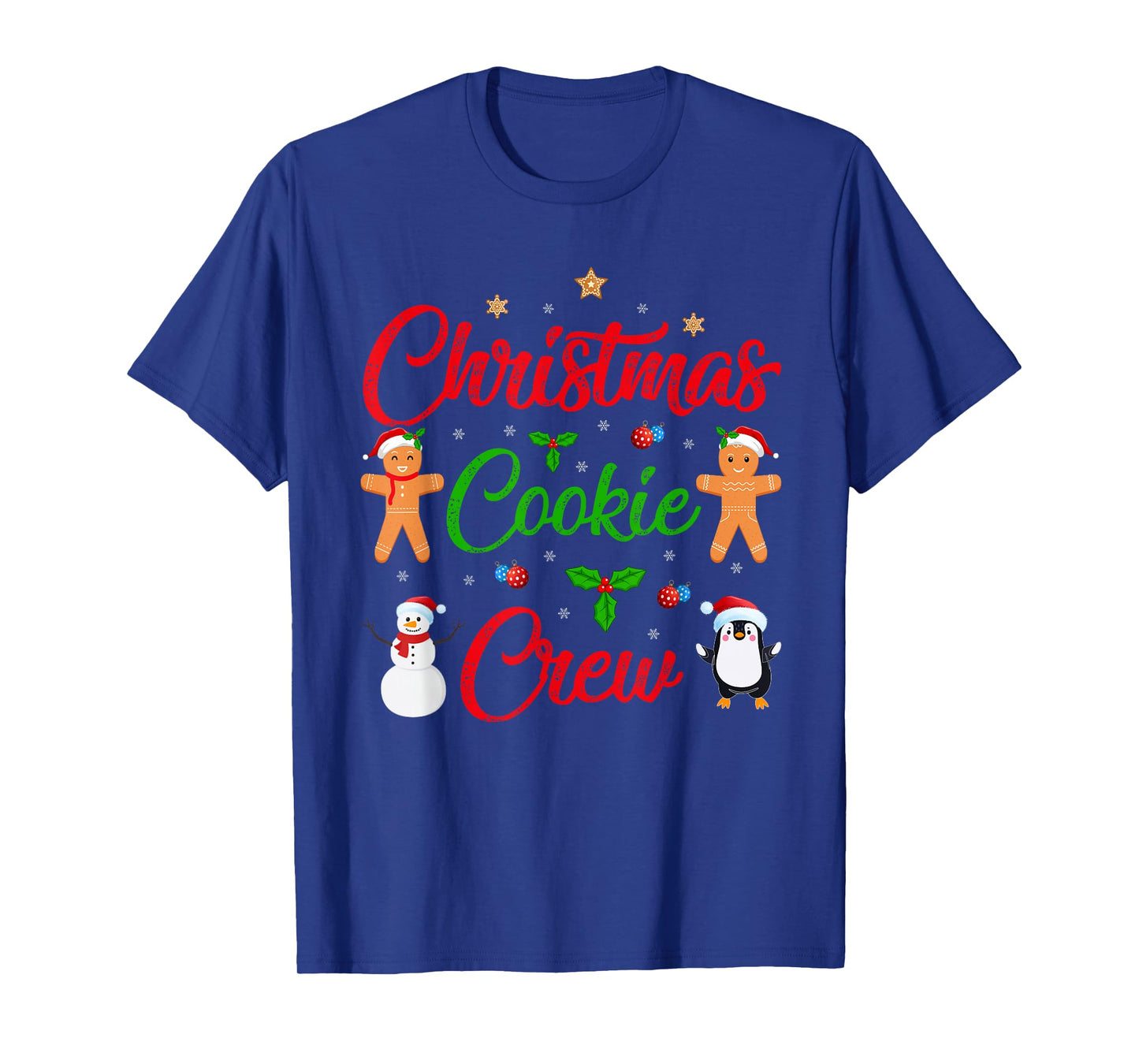 Christmas Cookie Crew Family Baking Team Baker Holiday Xmas T-Shirt