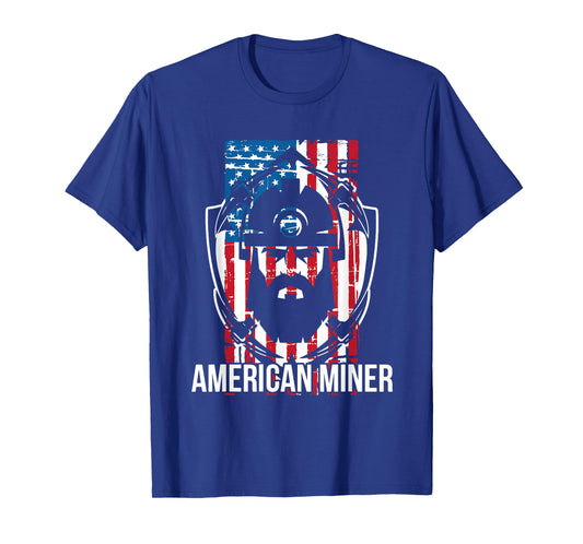 Underground Coal Miners Shirts | American Miner T-Shirt - Black, Small, Short Sleeve, Classic Fit, Crew Neck, Adult, Men, Miners, Laborers