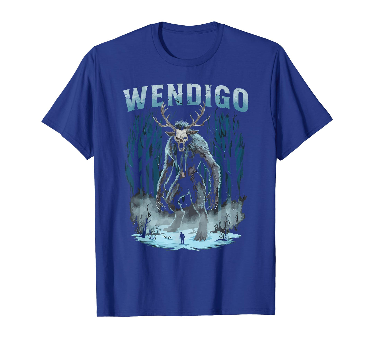 Wendigo Monster Legendary Creature Cryptozoology Cryptid T-Shirt