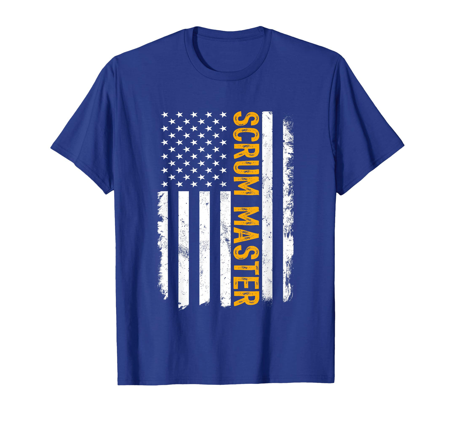 Scrum Master Job, American Flag Scrum Masters Career T-Shirt
